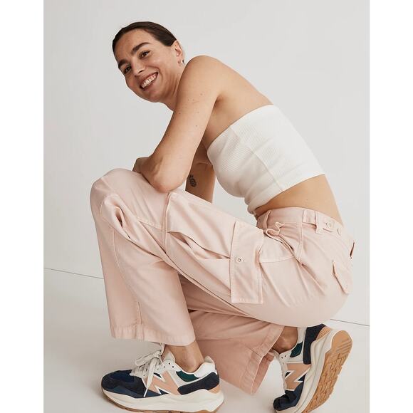 Madewell Garment-Dyed Low-Slung Straight Cargo Pants Size 30 NWT - Picture 7 of 7